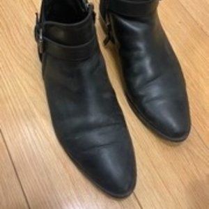 Black Heeled Ankle Boot